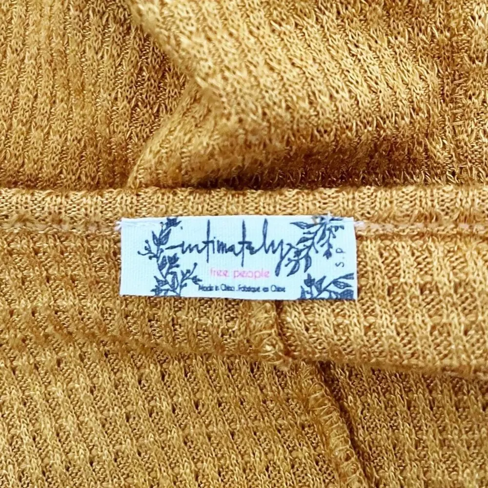 Free People Intimately Ciara Layering Top Size Small NWT